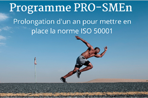 Le programme PRO-SMEn est prolongé jusqu'au 1er octobre 2022